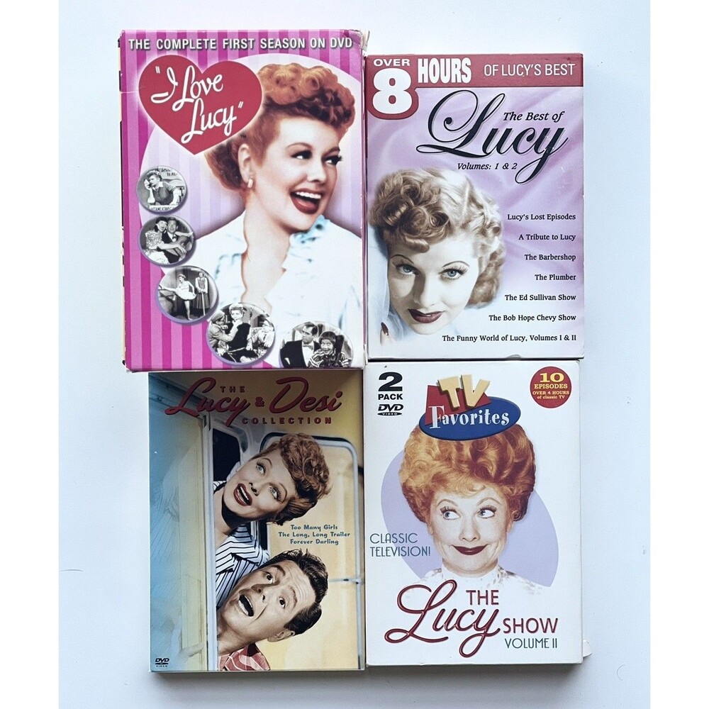 I Love Lucy DVD Lot Collection First Season Lucy & Desi Best of Lucy Show Vol 2